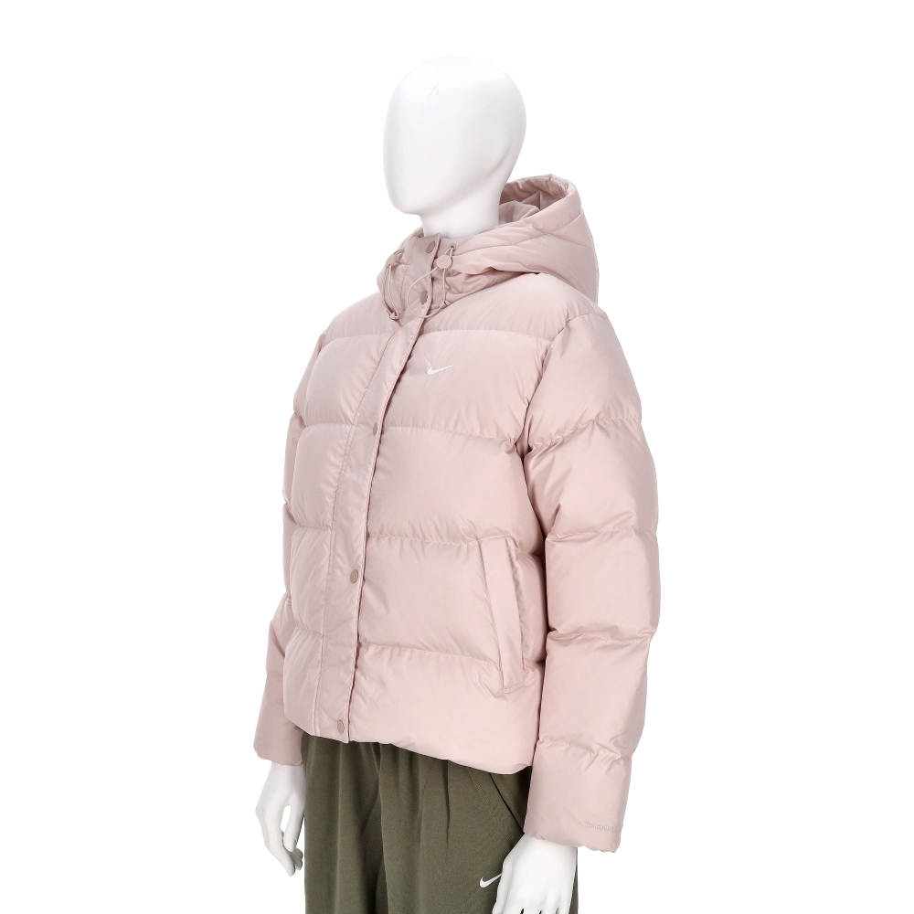 Nike Dwnfl Metro Pfr 女款 粉色 下擺抽繩 羽絨 保暖 連帽 外套 IH0728-667