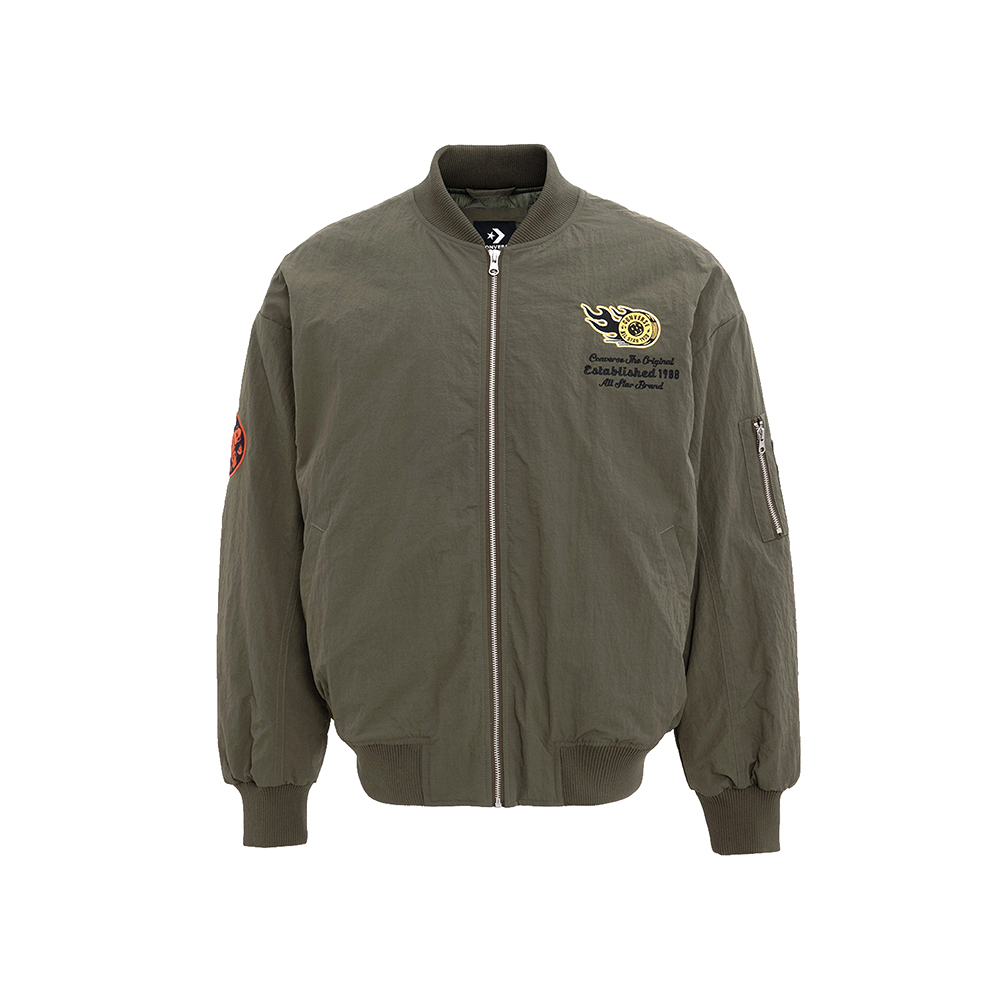 Converse Bomber Padded 男款 橄欖綠色 飛行員 夾克 外套 MCJ127-E48