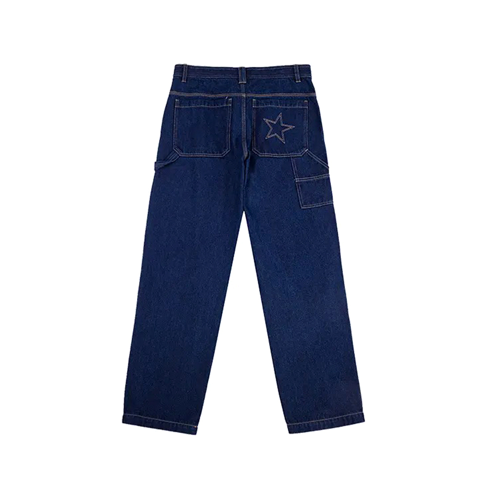 Converse Denim Baggy Carpenter 男款 牛仔藍色 單寧 寬鬆 長褲 MCJ129-UHD