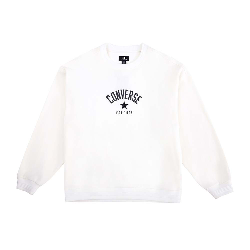 Converse Crew Fleece Top 男款 女款 綠色 圓領 大星星Logo 長袖 UCJ109-W2Y