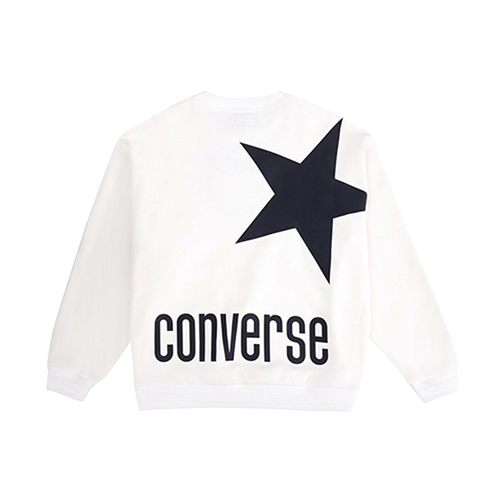 Converse Crew Fleece Top 男款 女款 綠色 圓領 大星星Logo 長袖 UCJ109-W2Y
