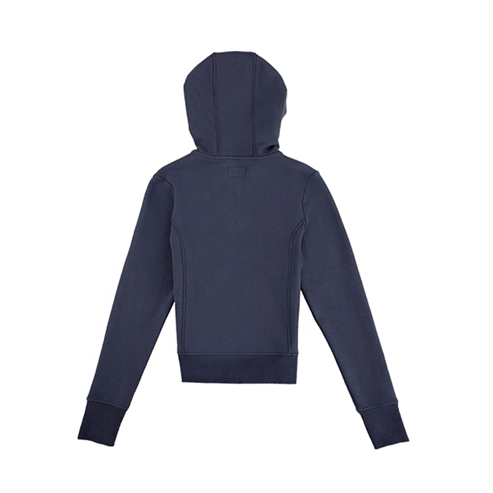 Converse French Terry Fleece Top 女款 藍色 毛圈 修身 外套 WCJ132-GDA