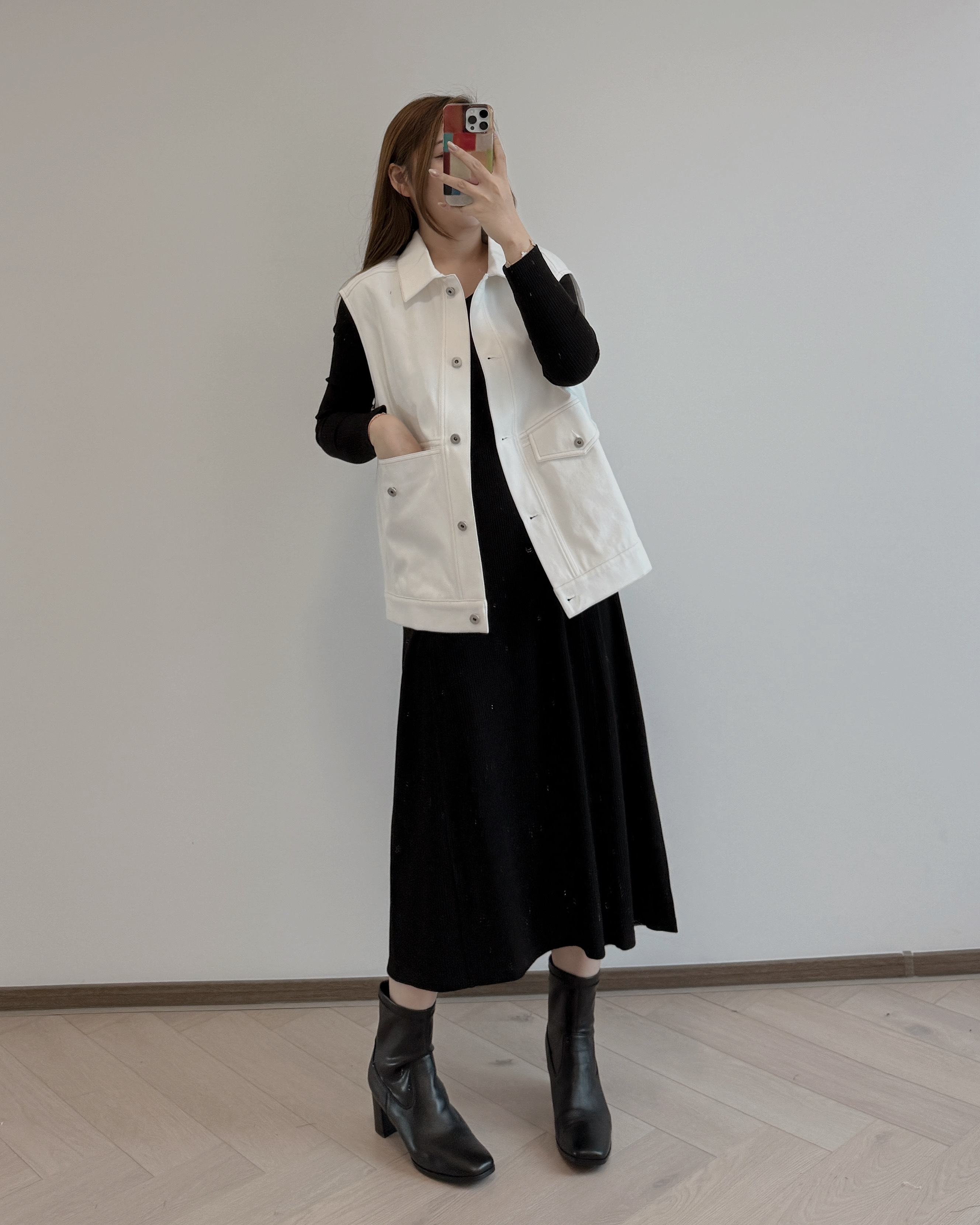 現貨 7311 疊穿必備 寬鬆薄牛仔馬甲