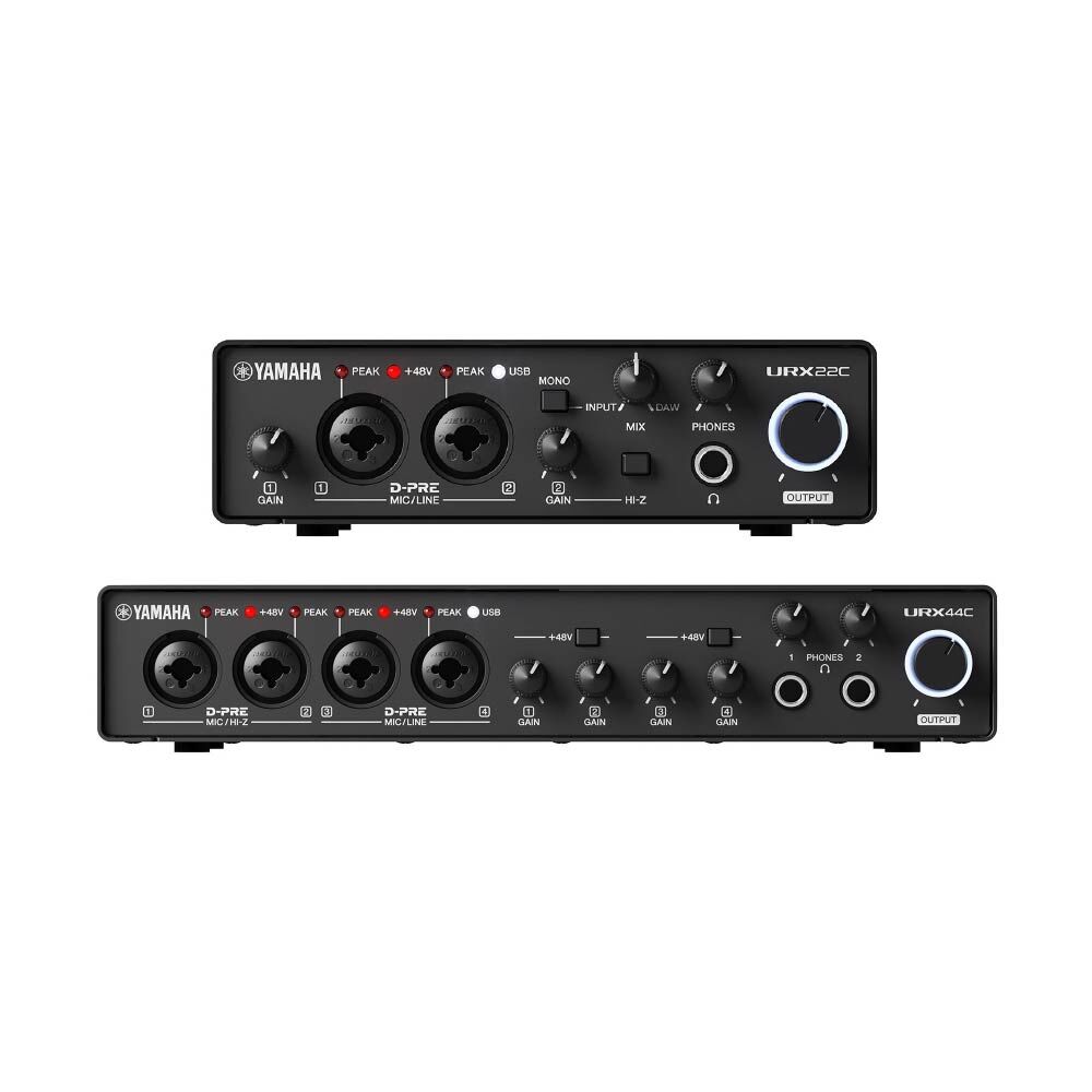 Yamaha YAMAHA / URX 系列 ( URX22C、URX44C ) USB-C 錄音/MIDI 介面 — 三峽錄音 / 音響｜YA! 玩音樂