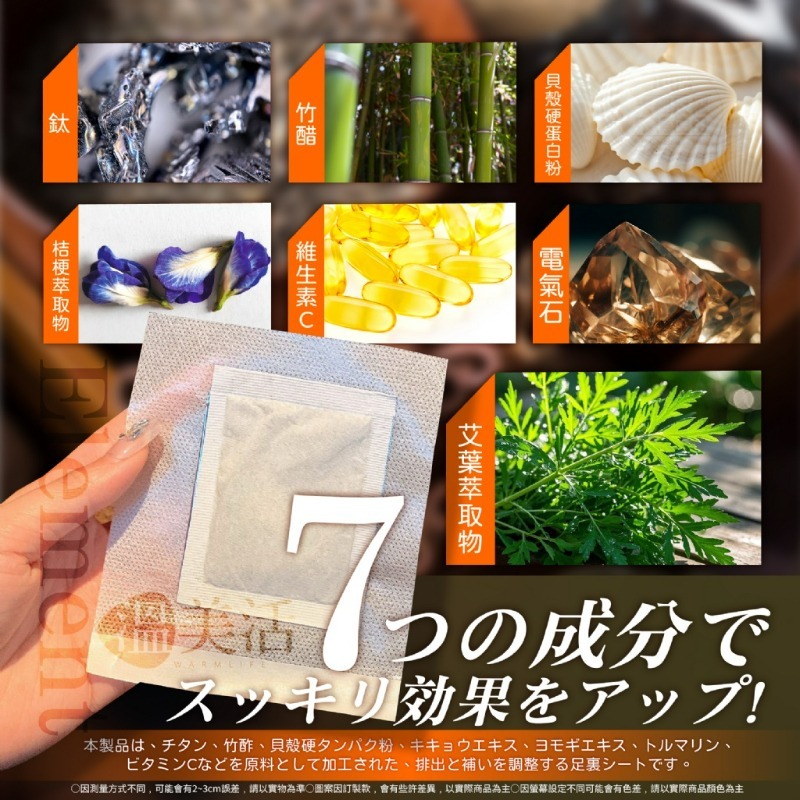 WSBB10068  溫美活® 鈦能量溫灸足貼 16枚盒 2盒/組（現貨）