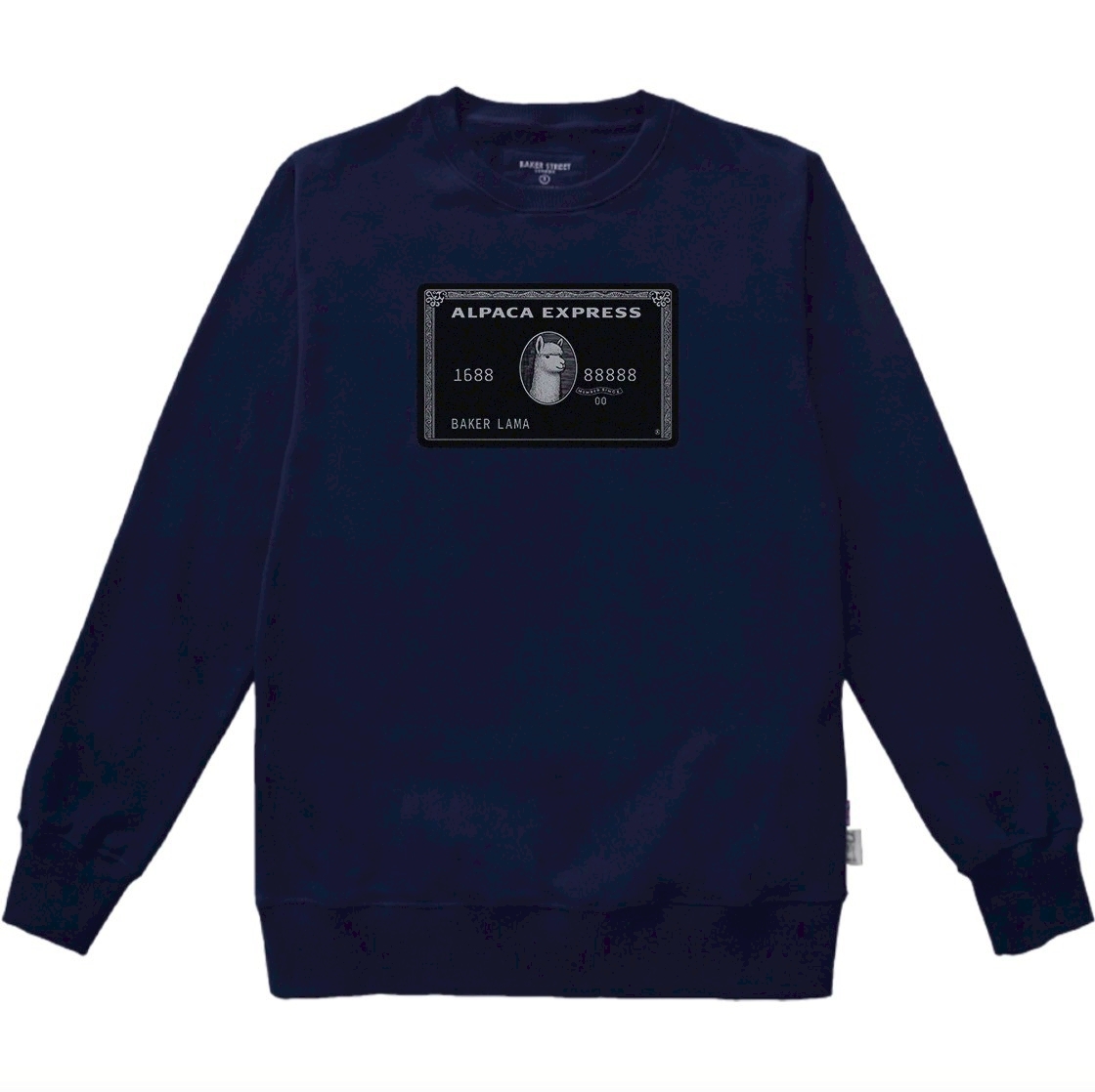 American Expaca黑卡駝 高磅數長袖圓T