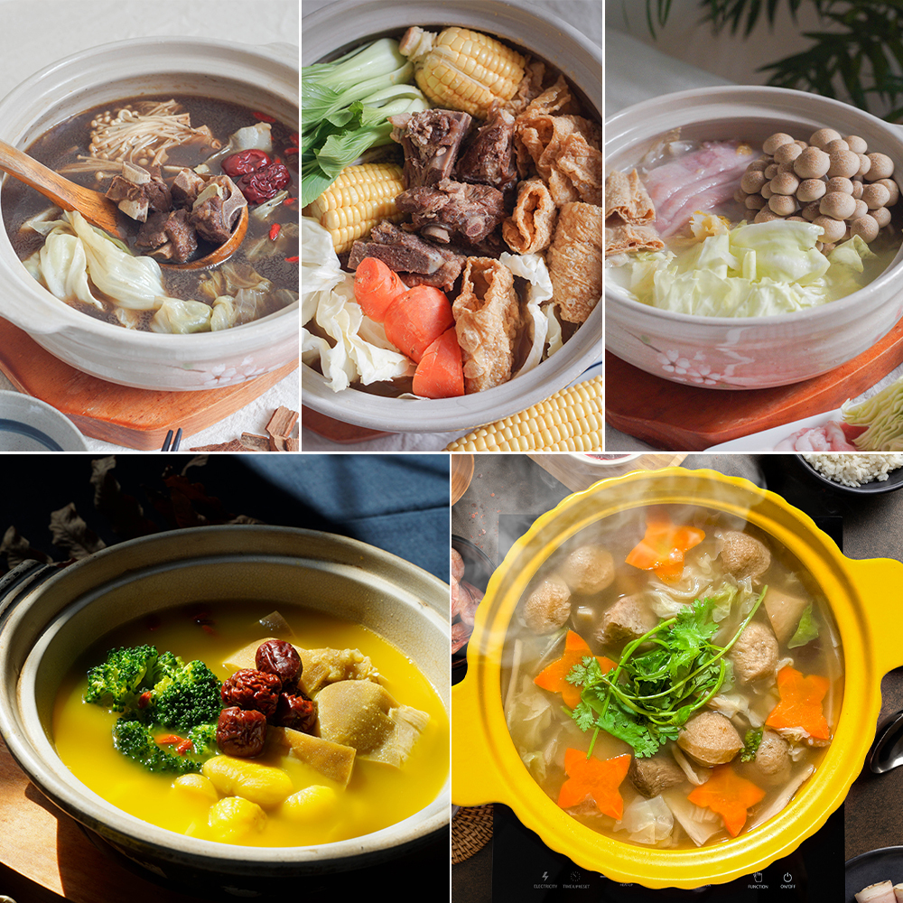 暖胃5寶(藥燉排骨/羊肉爐/酸菜白肉鍋/板栗素雞湯/養生蔬菜鍋)