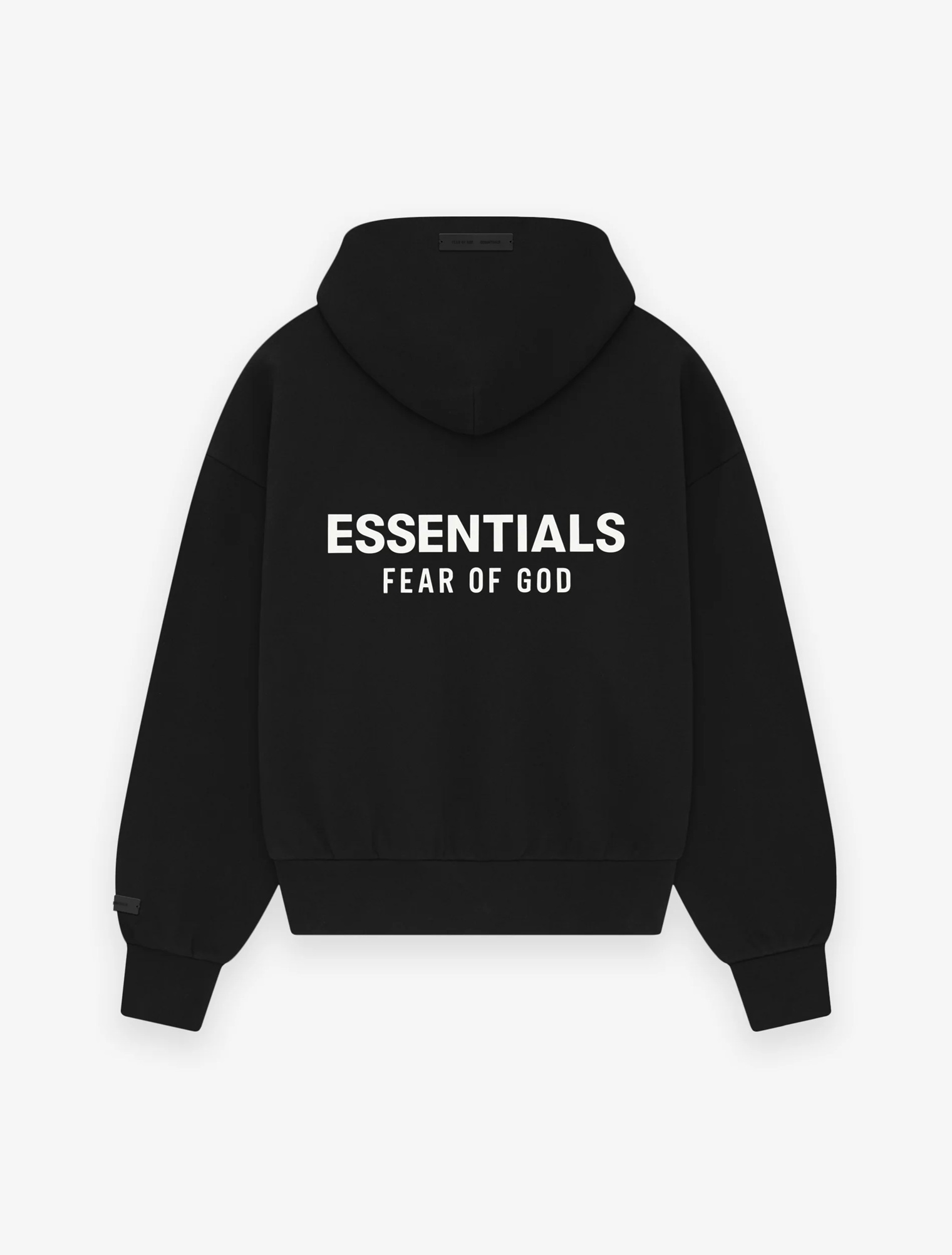 [INSTOCK] Fear Of God Essentials Classic Full Zip-Up Hoodie | Black White