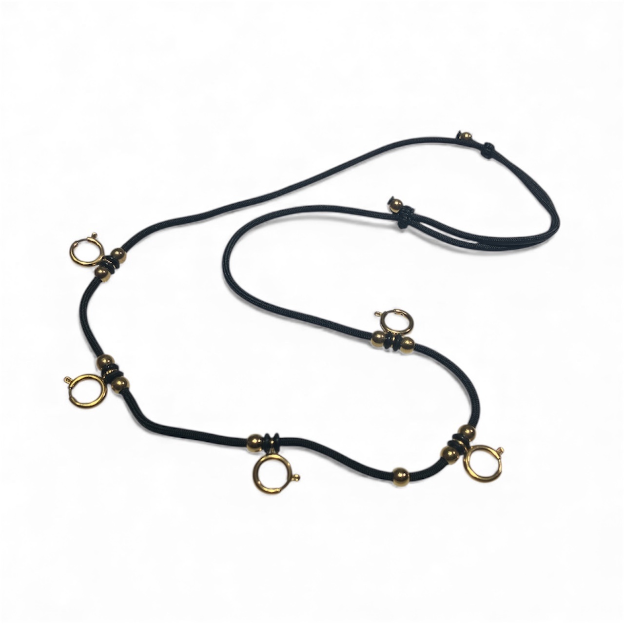 251201 - D63 金色五掛佛牌繩鏈