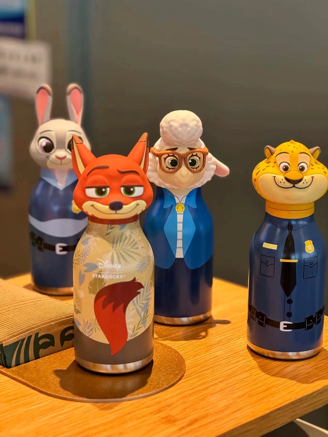 STARBUCKS 星巴克 X 動物方城市 不鏽鋼 保溫杯 430ML