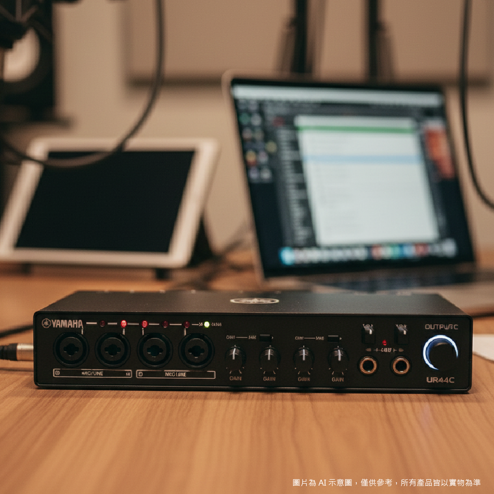 Yamaha YAMAHA / URX 系列 ( URX22C、URX44C ) USB-C 錄音/MIDI 介面 第 2 張圖片｜三峽錄音 / 音響
