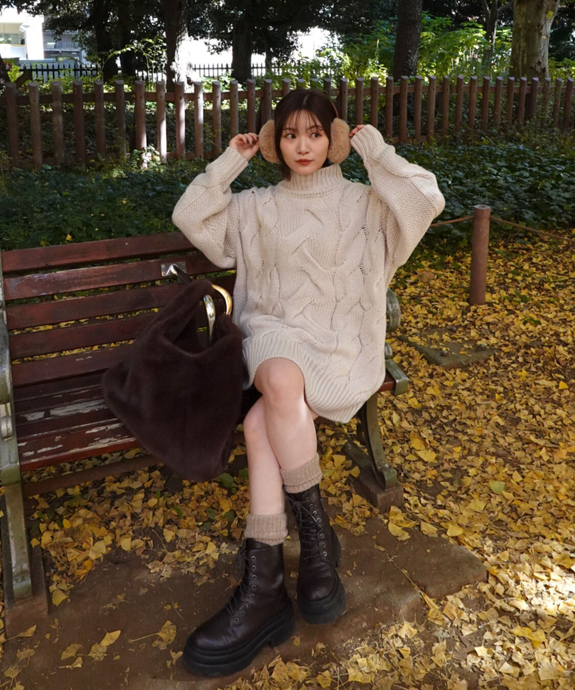 [預購] 折扣COCO DEAL 麻花針織短洋裝