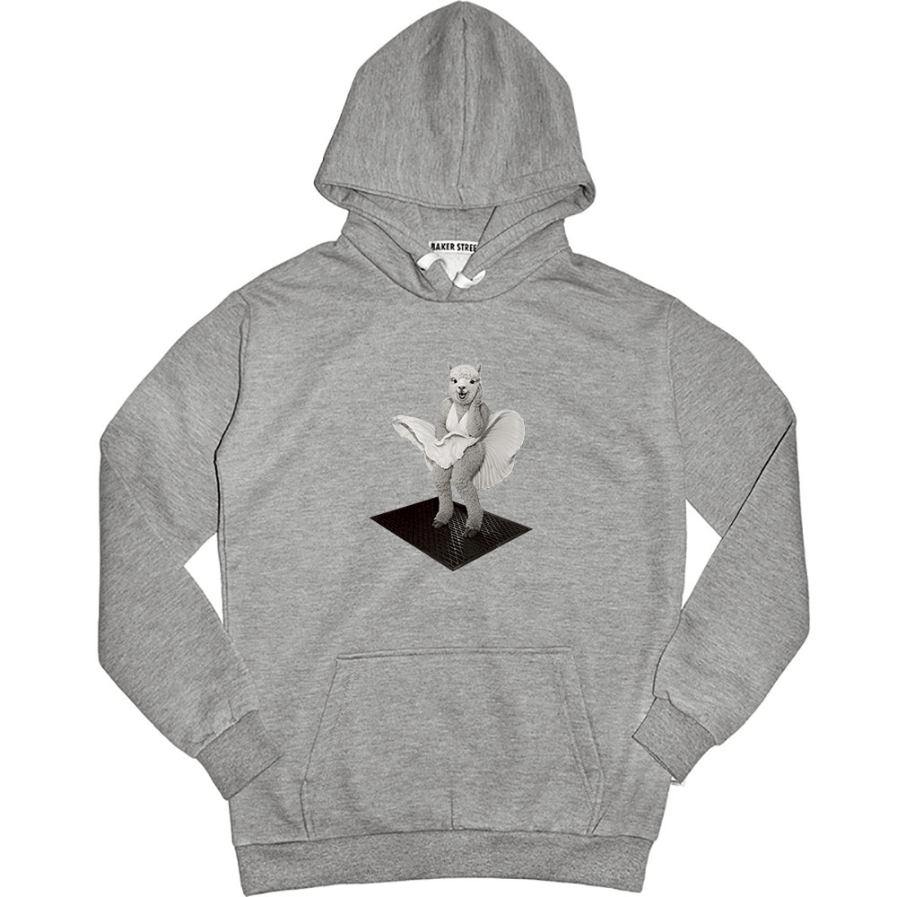 Marilynpaca瑪麗蓮夢駝 高磅數長袖帽T