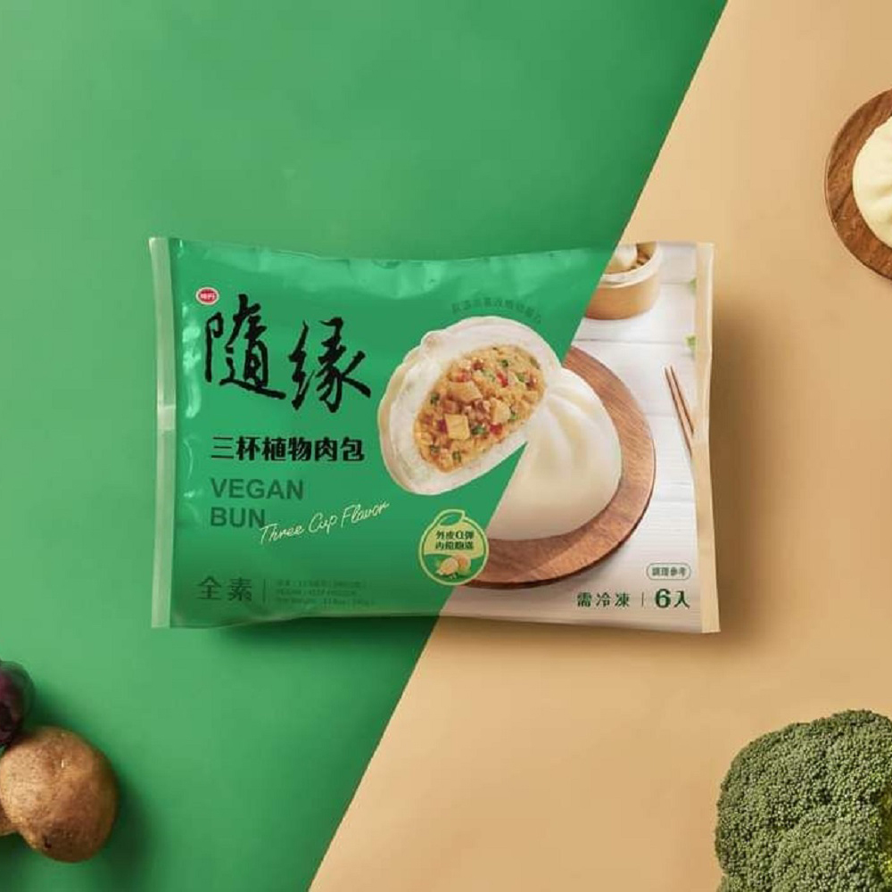 隨緣-三杯肉包6入(純素)
