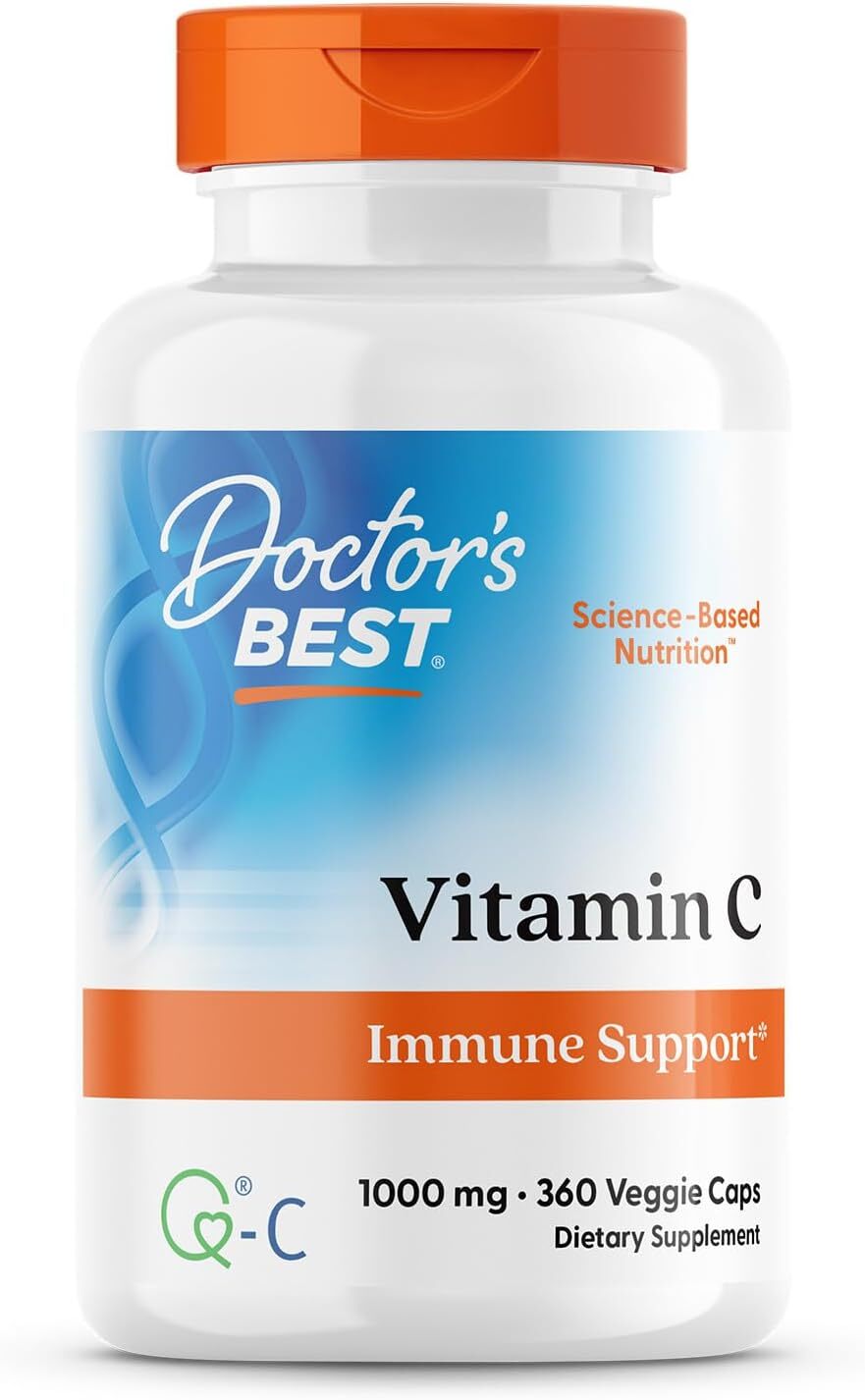 [現貨] Quali-C 維他命C 1000毫克 360粒 Doctor's Best Vitamin C