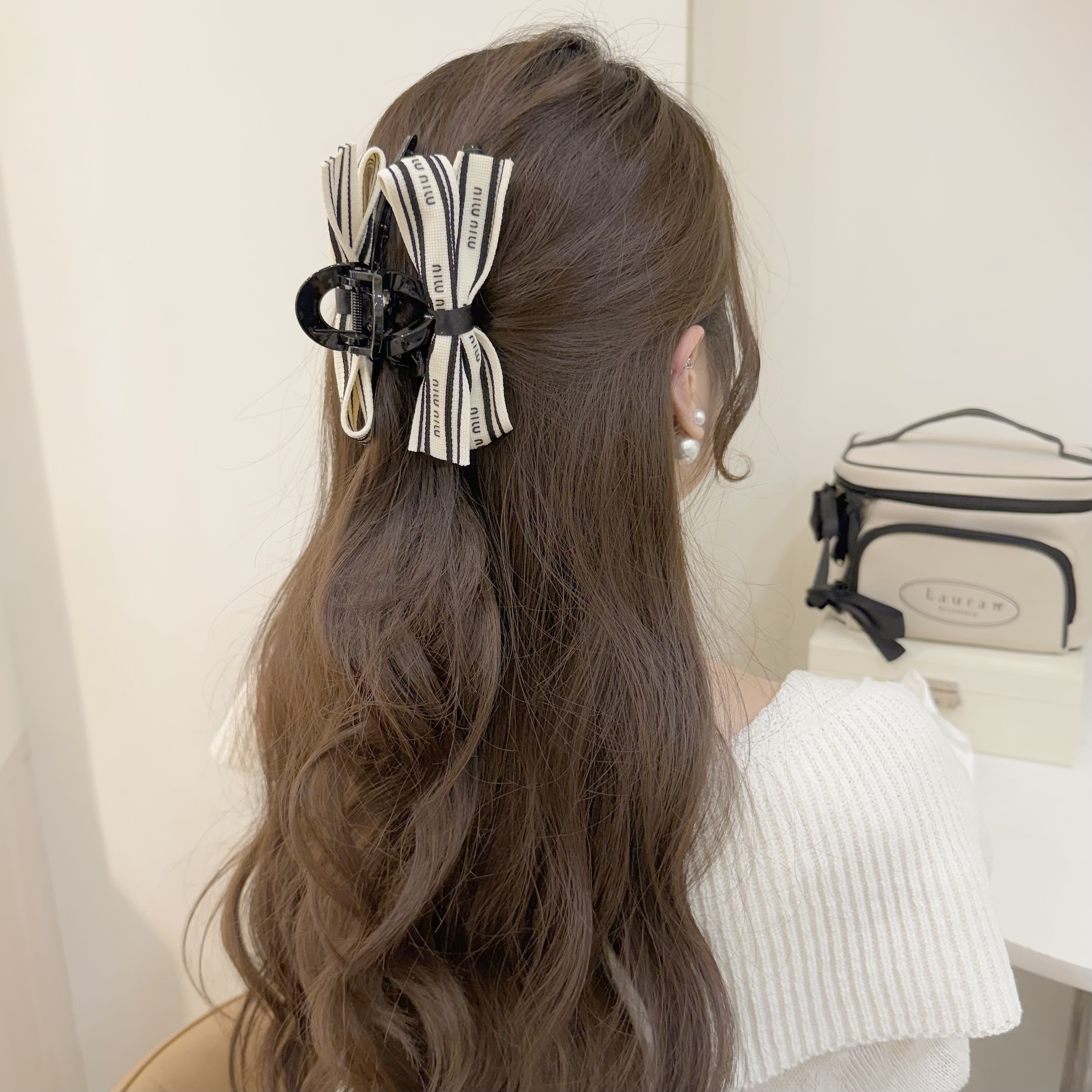 字母繃帶蝴蝶結鯊魚夾