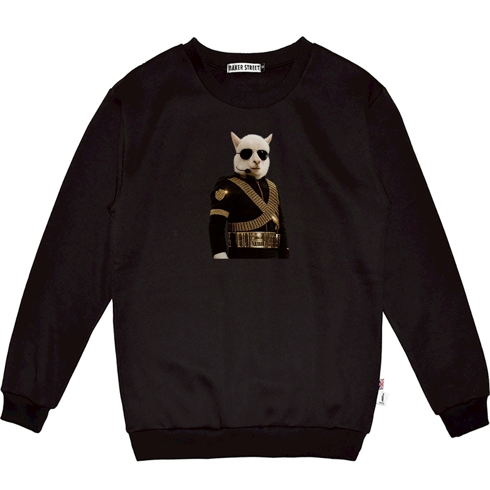 Micheal paca麥可駝 高磅數長袖圓T