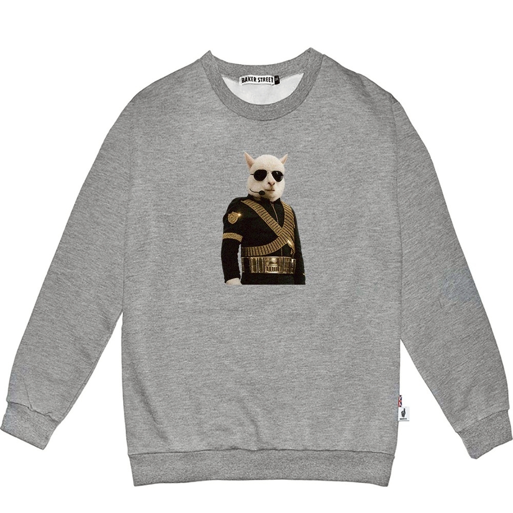 Micheal paca麥可駝 高磅數長袖圓T