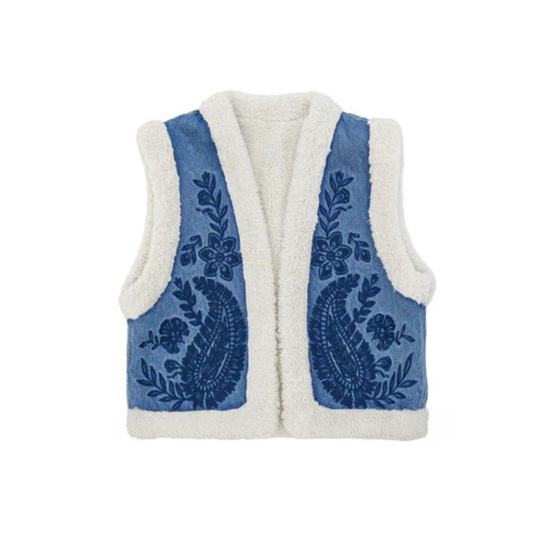 1LP1018-180 LA PETITE ETOILE Viviane Jacket - Stone Blue #VIVIANE-V212522C0A/88-STONE (C-EU-E)