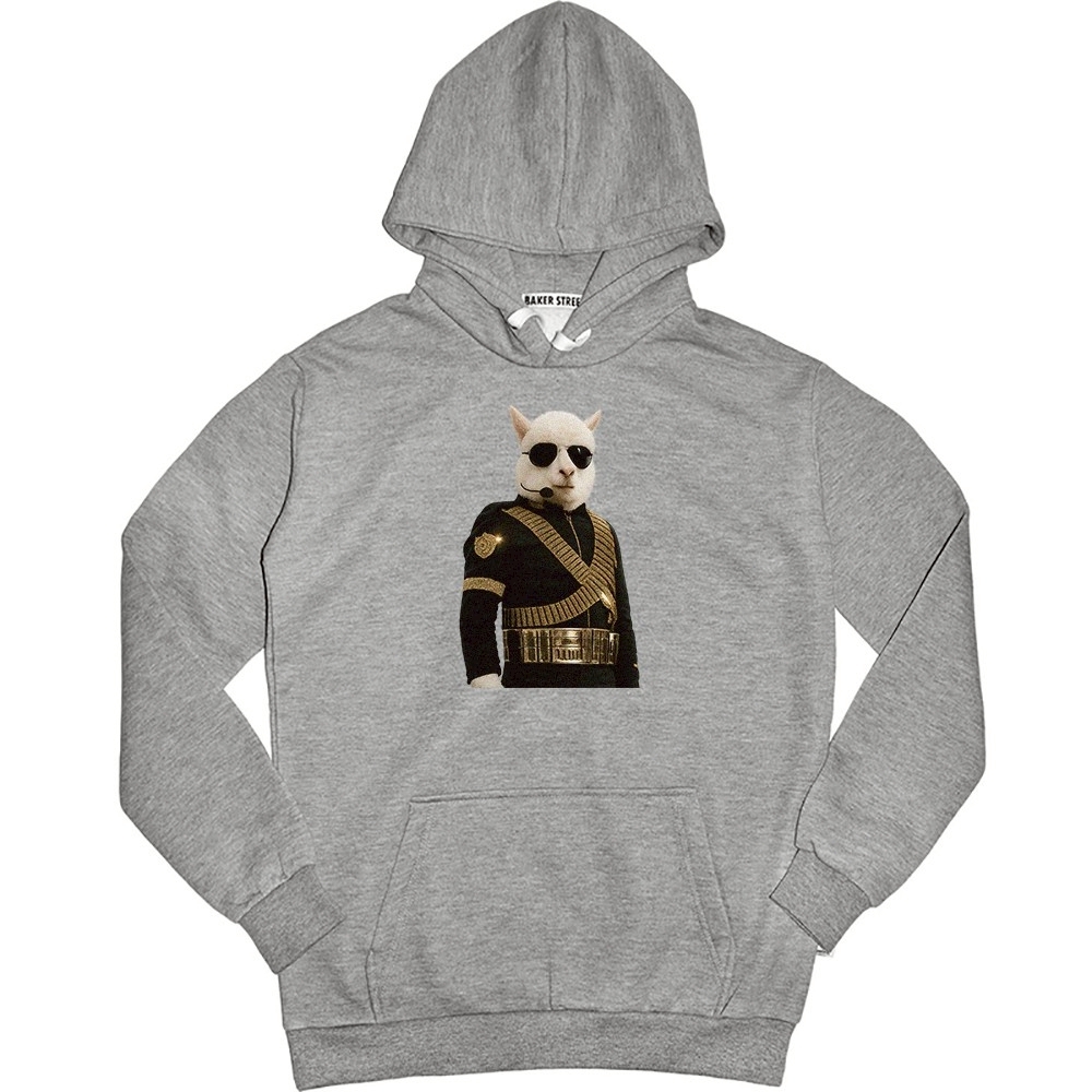 Micheal paca麥可駝 高磅數長袖帽T