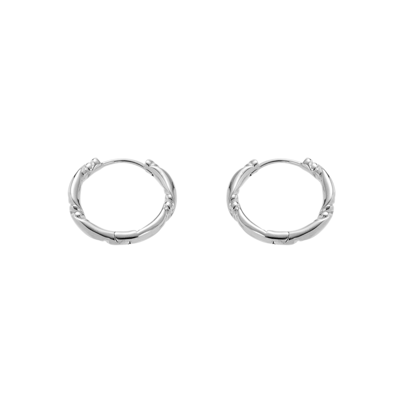 純銀,圈圈耳環,平價飾品