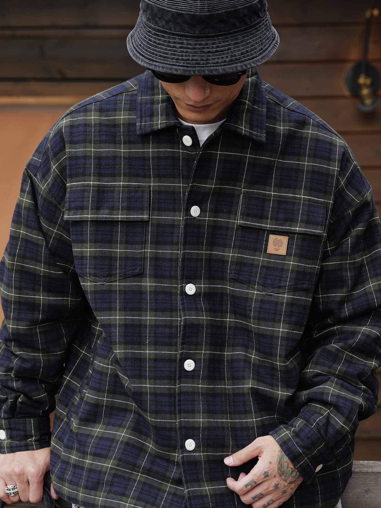 Unbent 25 A/W 3M Thinsulate 格紋鋪棉外套