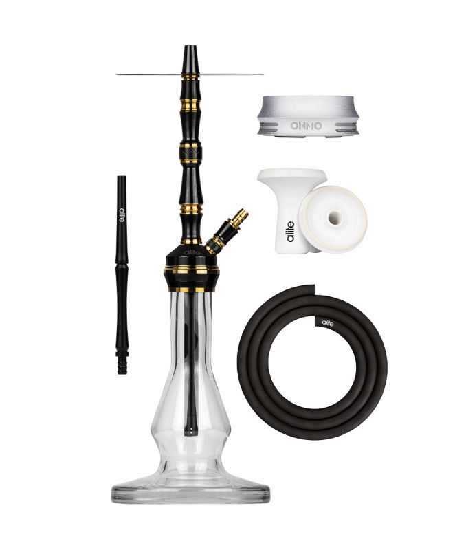 alite Swiss - Lounge - Black/Gold Hookah