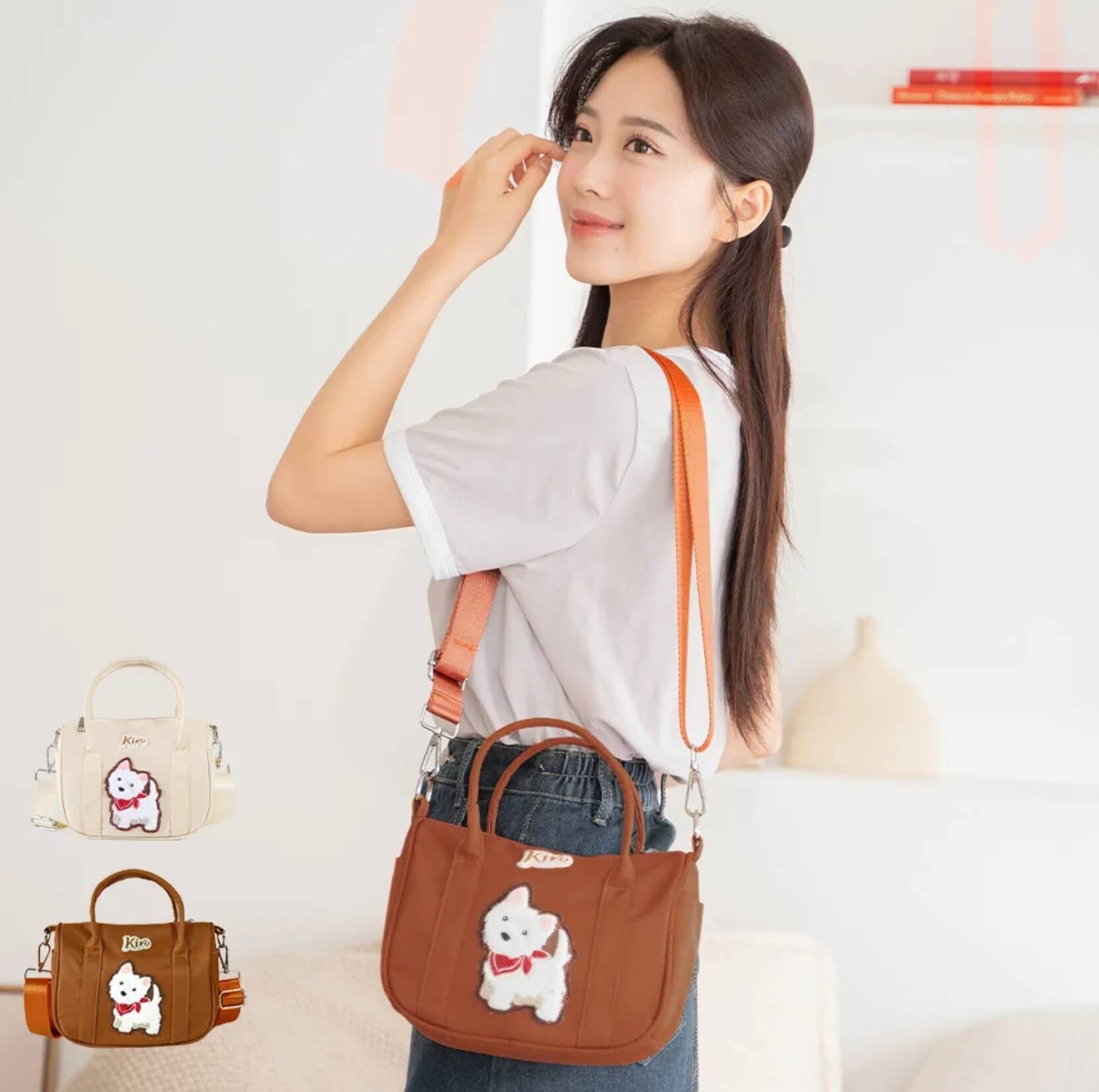 高地白梗小波士頓包【現貨成品】