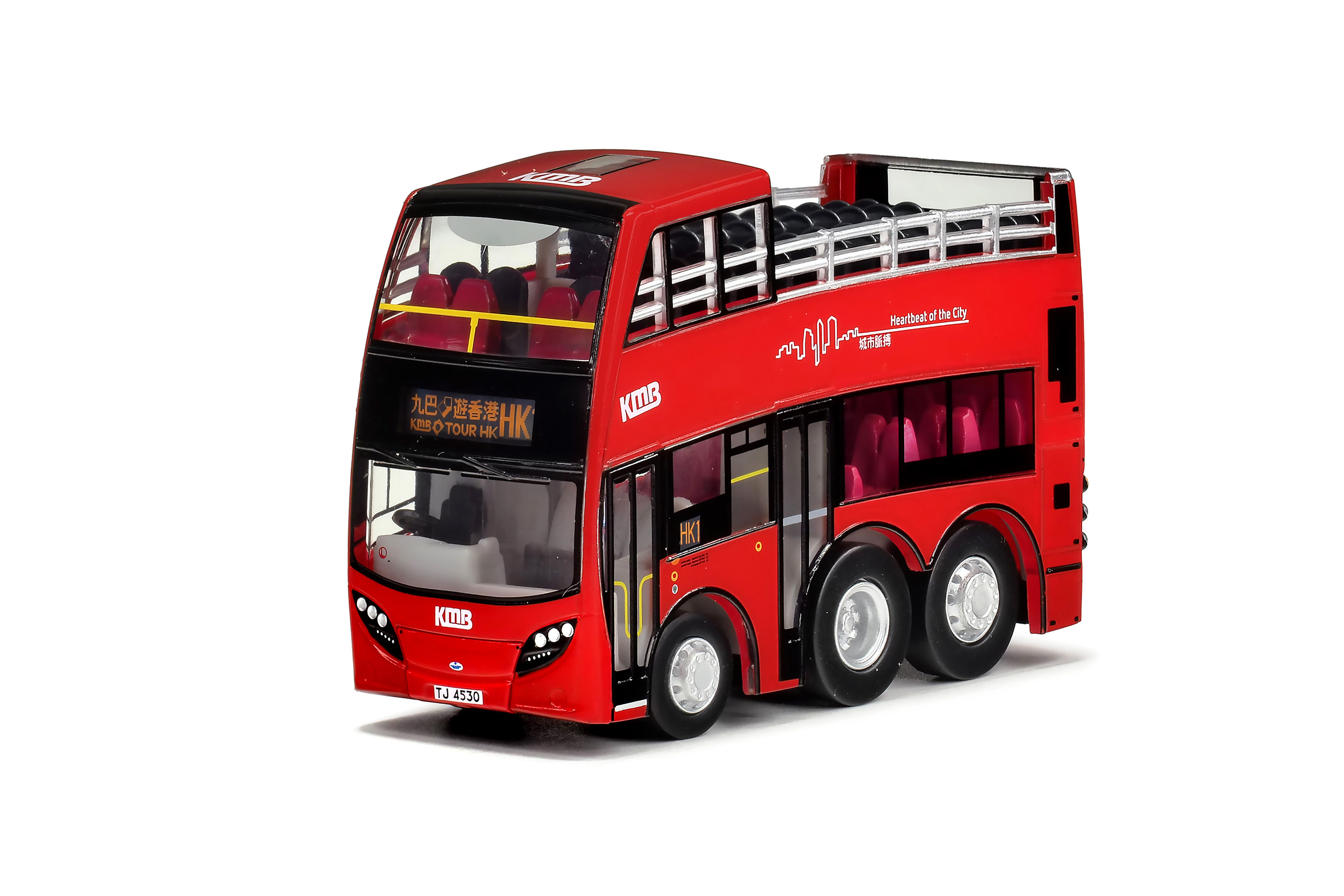 KMB2025173 Q版九巴丹尼士歐盟五代12米開蓬巴士 (HK1)