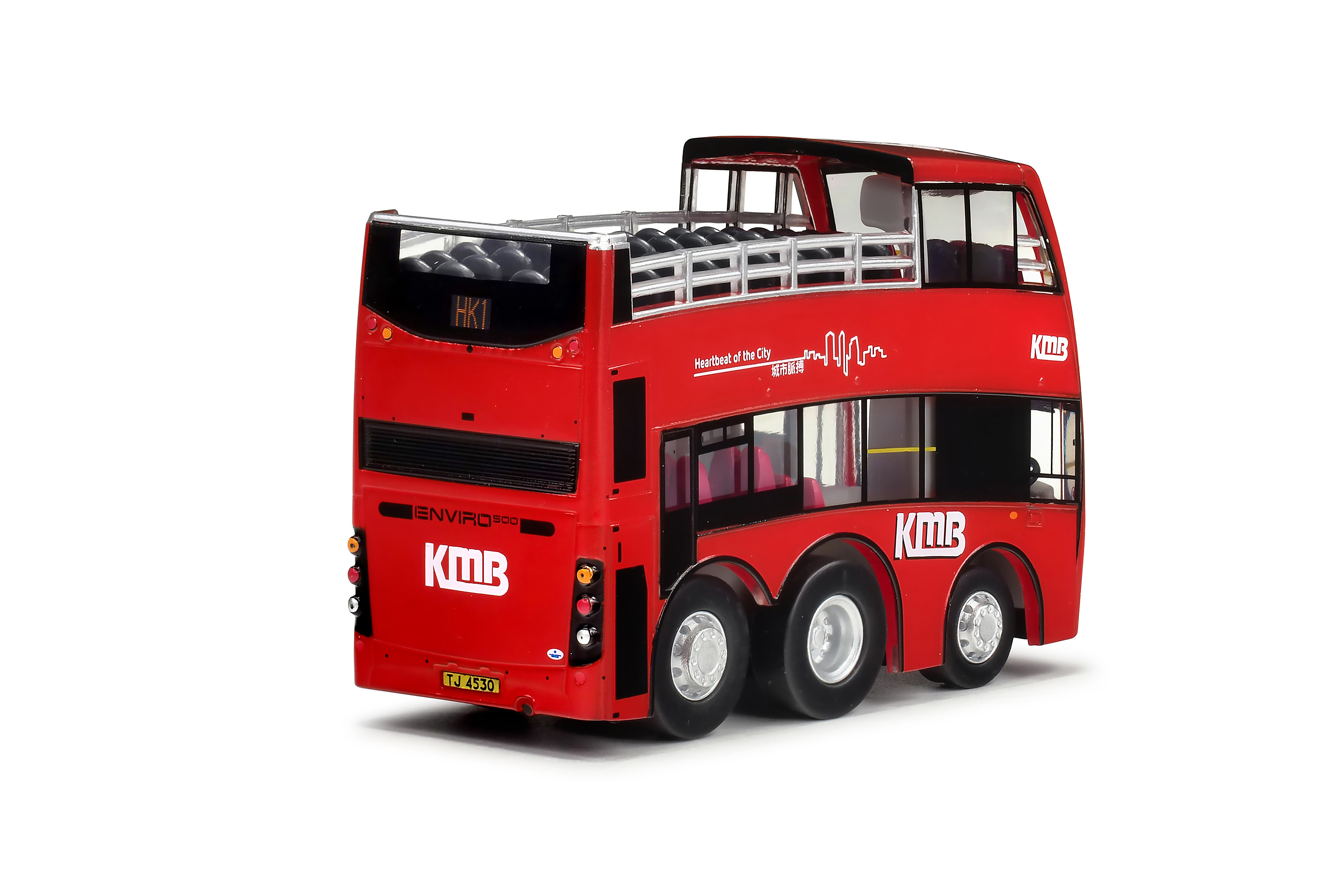 KMB2025173 Q版九巴丹尼士歐盟五代12米開蓬巴士 (HK1)