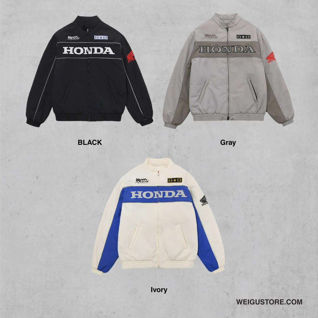 【預購】HONDA Piping Motorcycle Blouson Jacket 滾邊機車夾克 HFF1JK305S