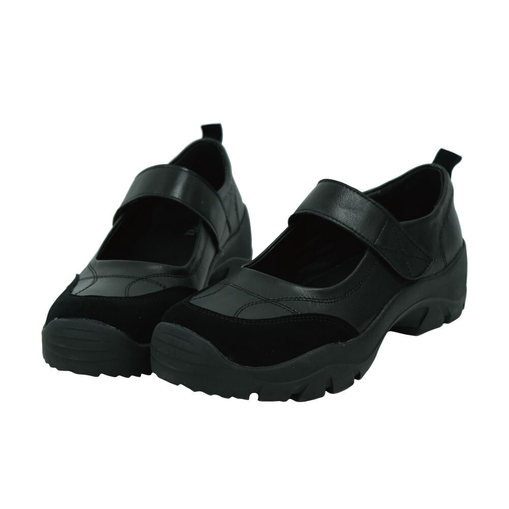 拼接厚底運動瑪莉珍鞋 -2色