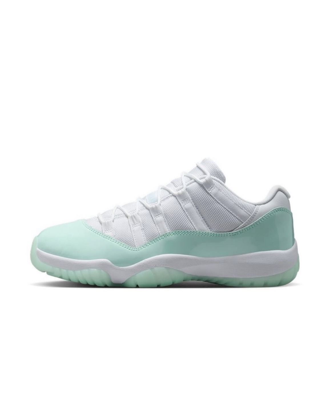 NIKE W AIR JORDAN 11 LOW 'Retro lgloo' 薄荷綠 漆皮 冰底 女款 AJ11 AH7860-103