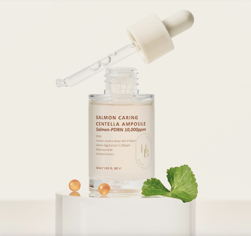 (預購商品)  韓國 HEVEBLUE 鮭魚PDRN積雪草安瓶 30ml