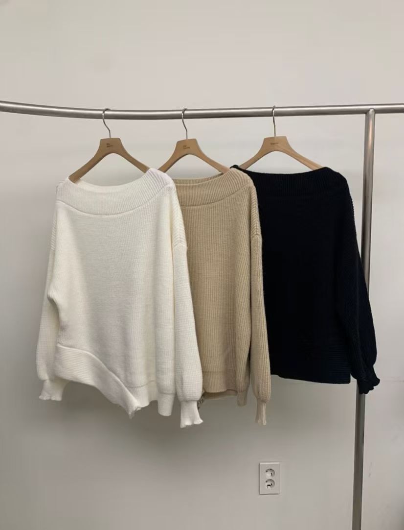 BM5339 窩夫格不規則寬鬆上衣