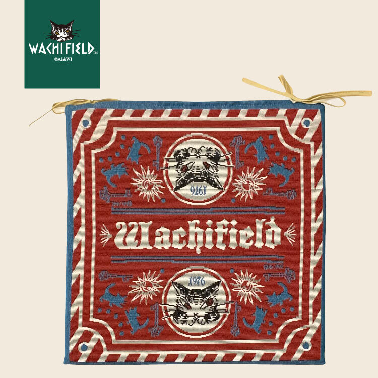 【Wachifiled™ 達洋貓 首次登場】周邊商品｜緹花布椅墊
