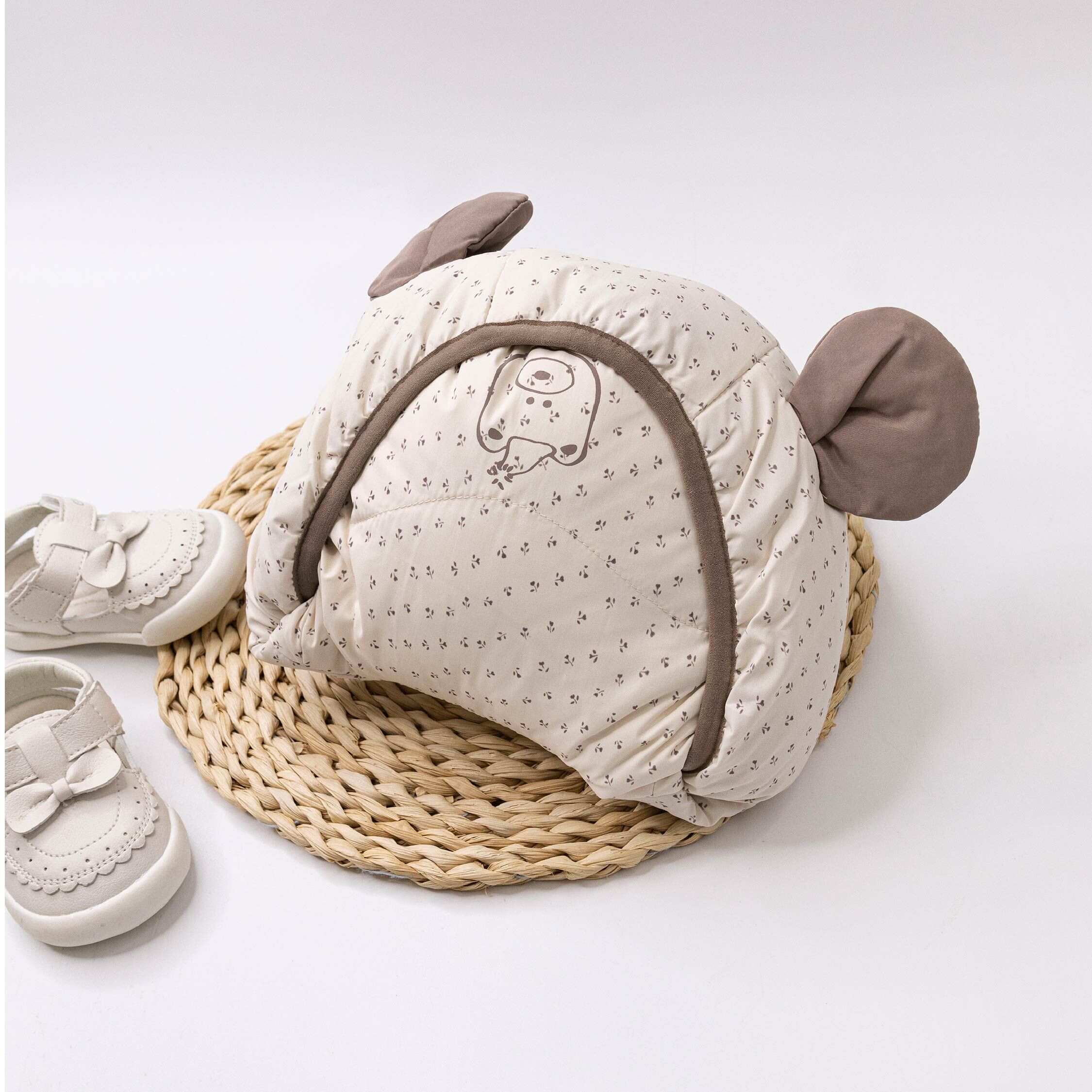 【JG5502】碎花小熊羽絨連身衣