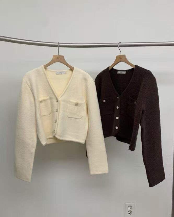 BM5346 小口袋金扣外套