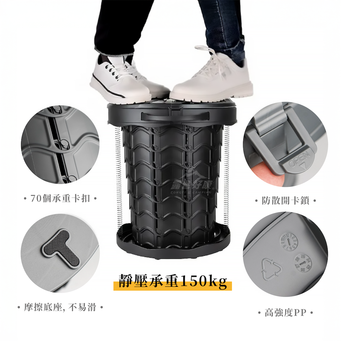 戶外可折疊馬桶 DE21