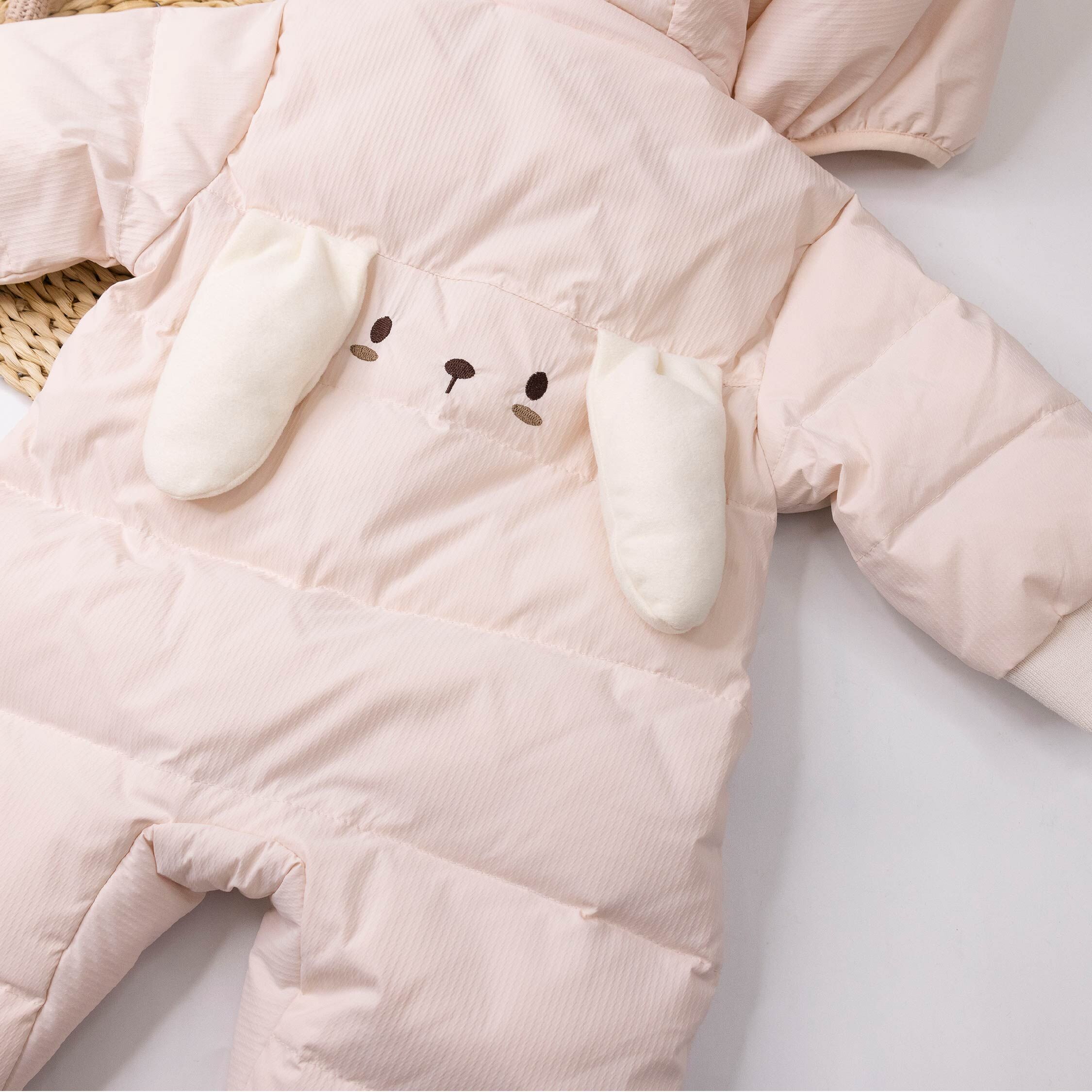 【JG5503】立體造型兔兔羽絨連身衣