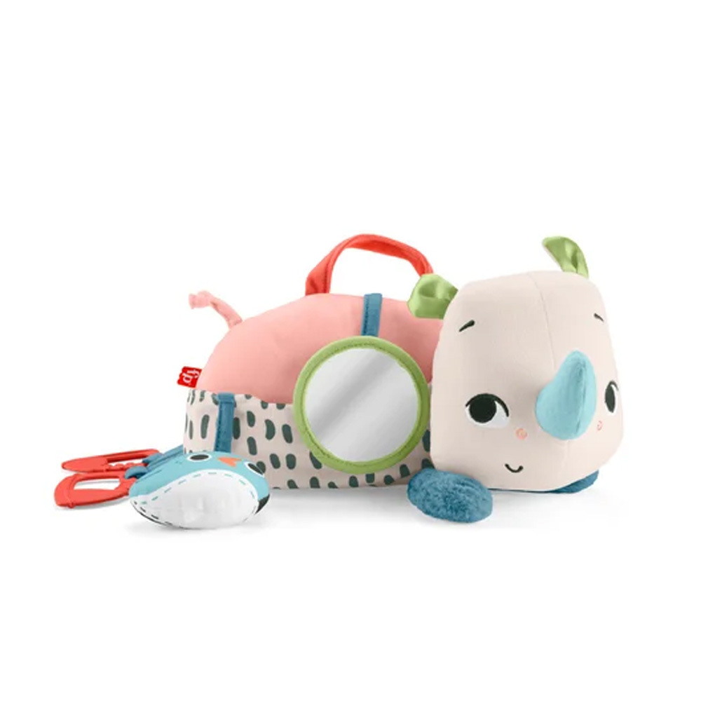 費雪趴睡小犀牛