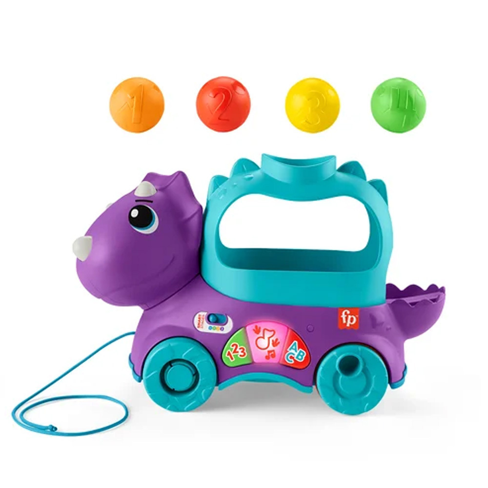 費雪球球恐龍車