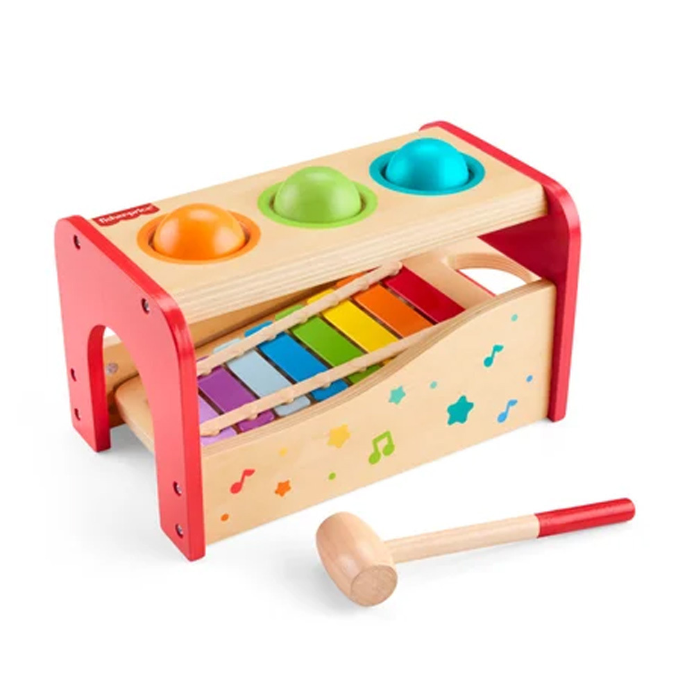 費雪木製音樂敲敲樂