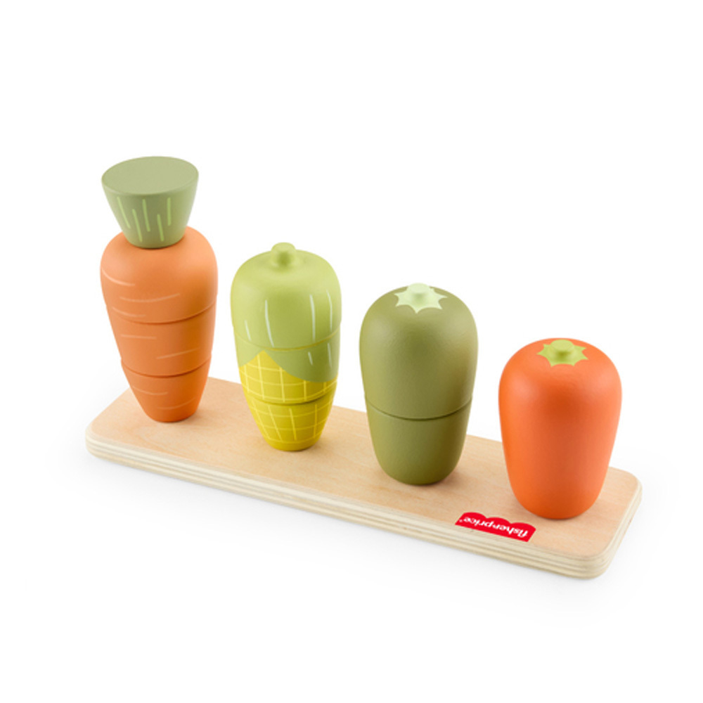費雪木製蔬菜疊疊樂