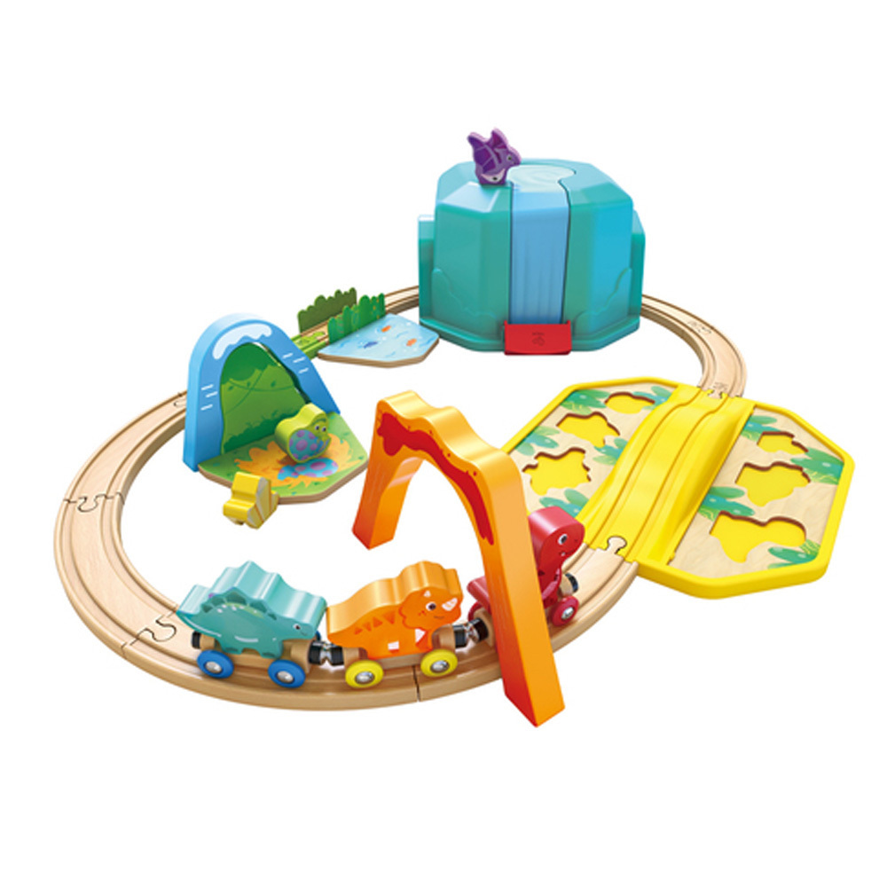 HAPE恐龍世界火車軌道組