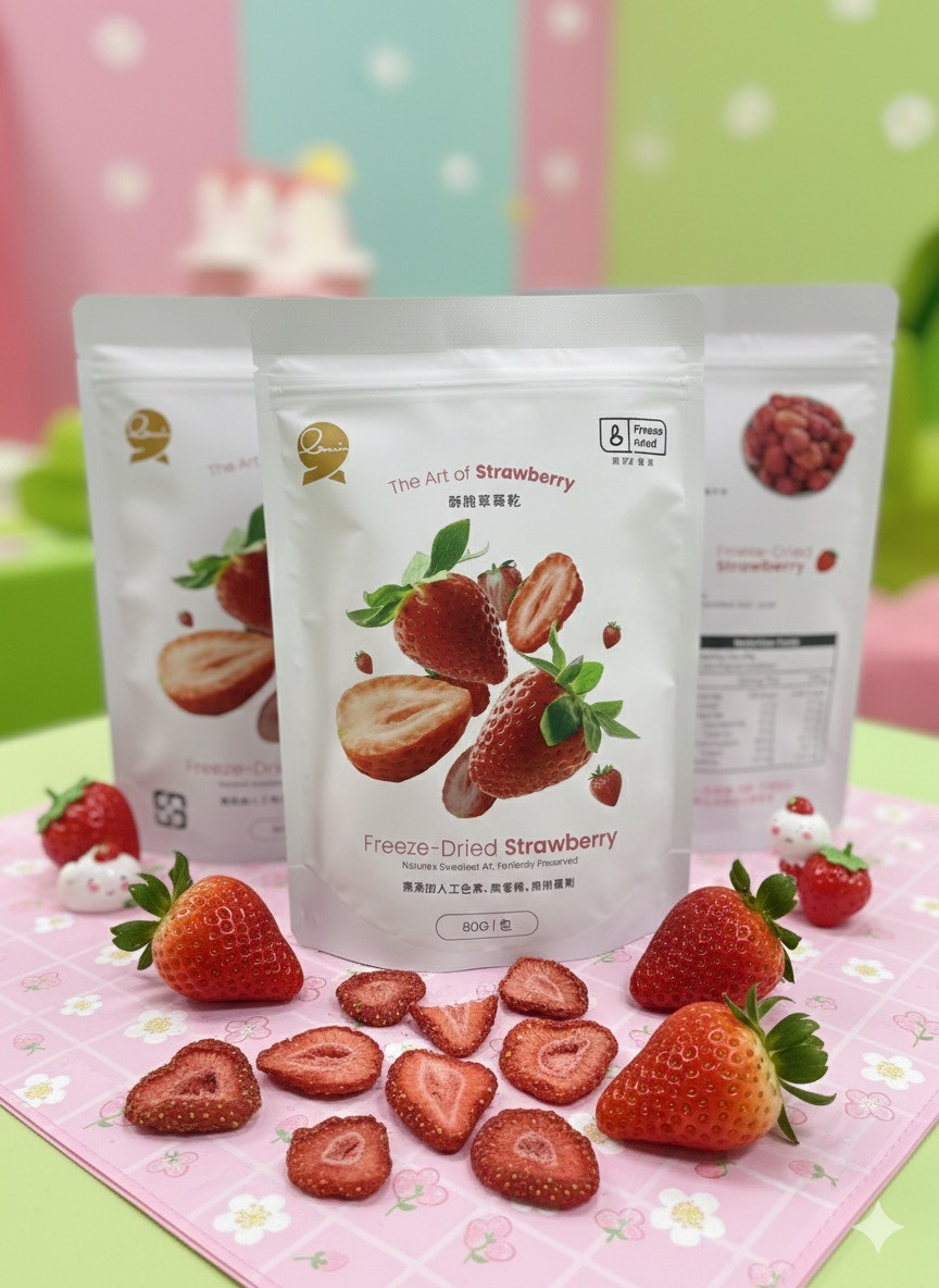 享食 酥脆草莓乾 減糖版 80g