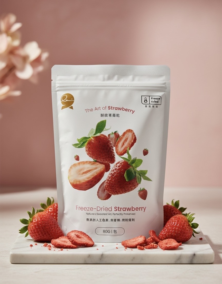 享食 酥脆草莓乾 減糖版 80g