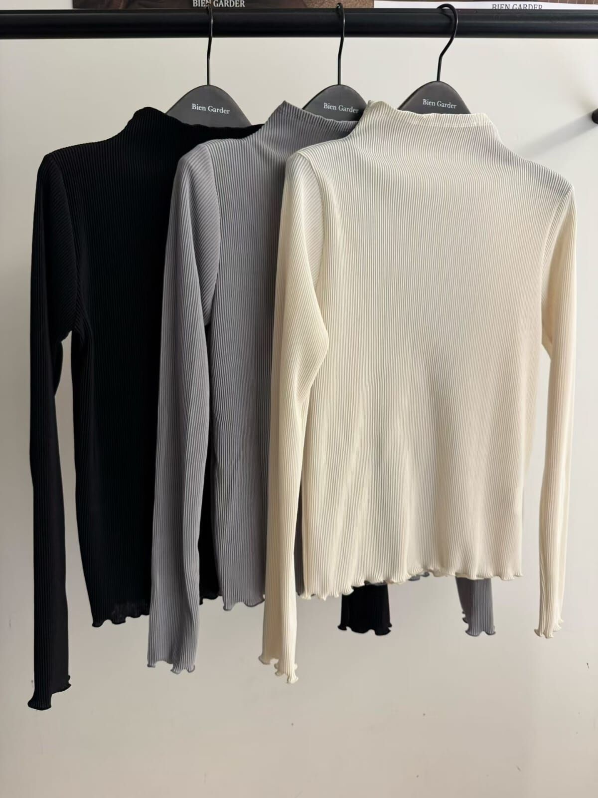 BG5327 直紋純色上衣