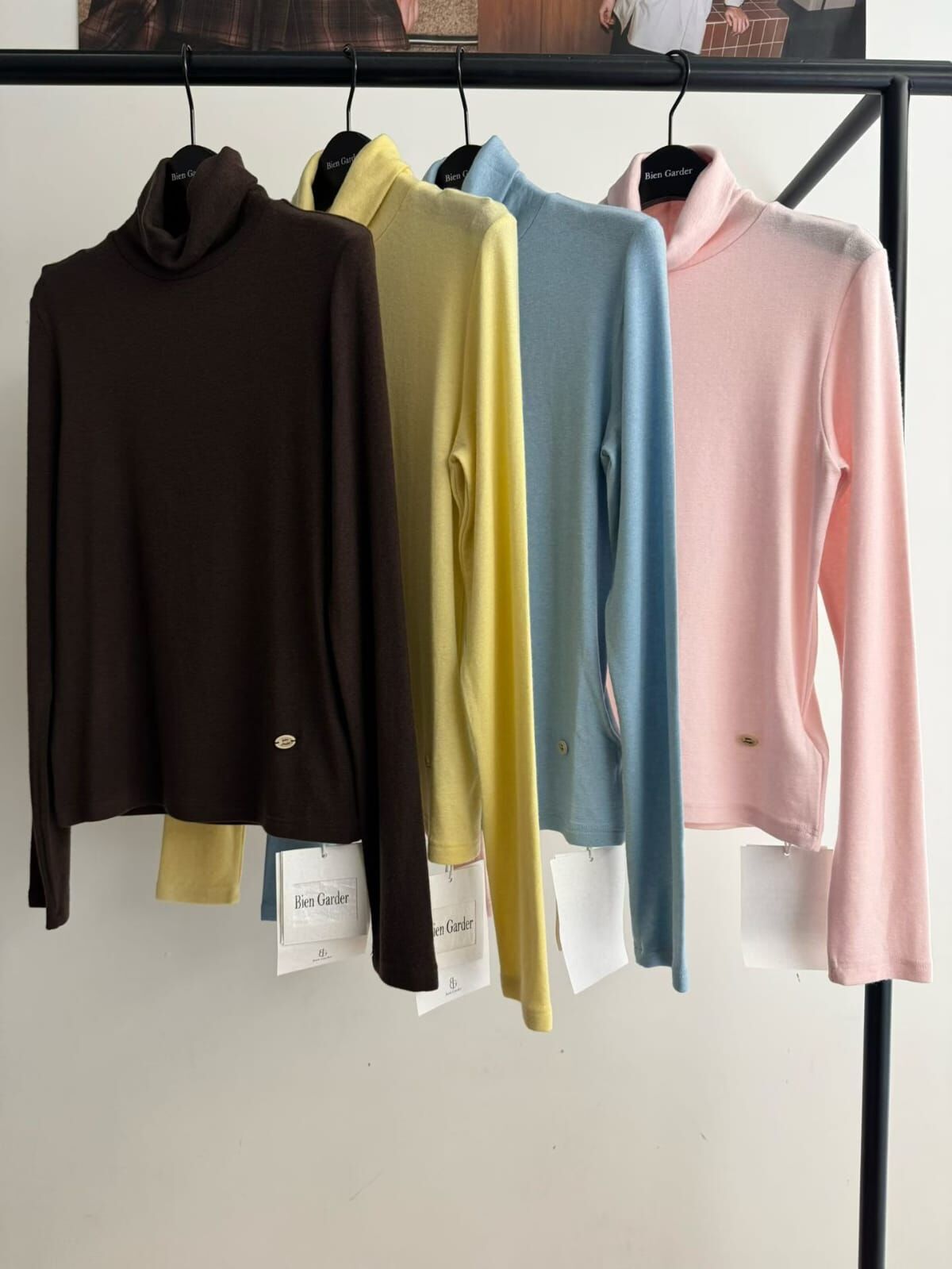 BG5328 薄款高領長袖上衣