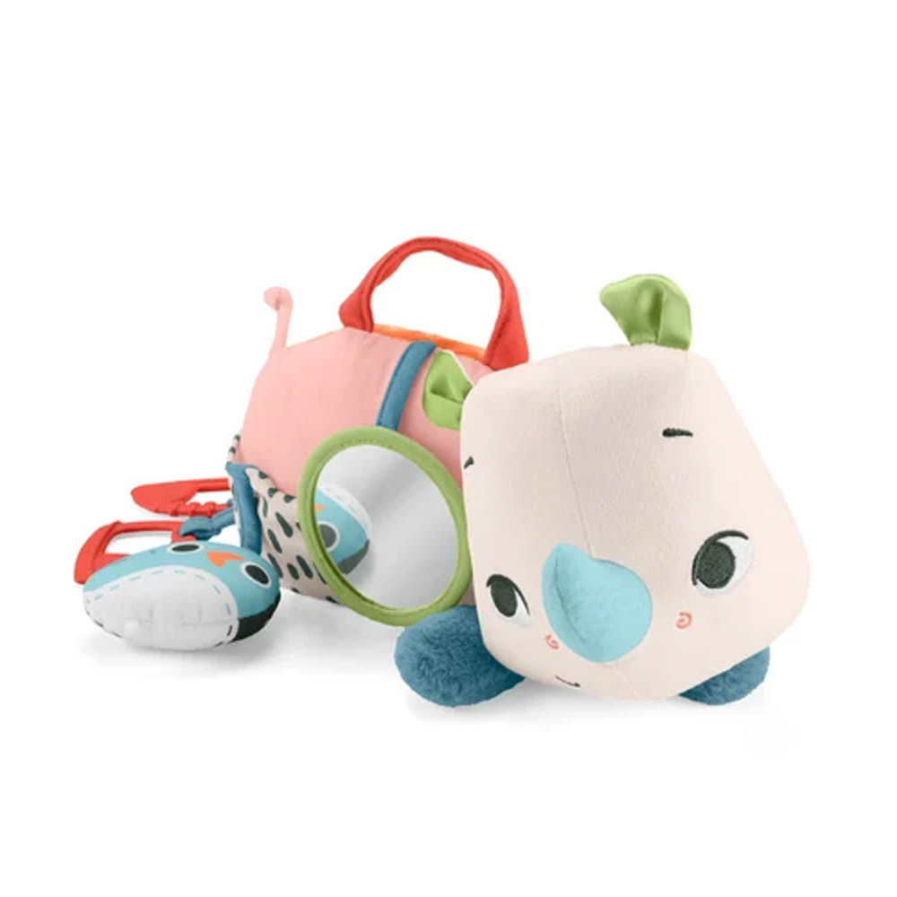 費雪趴睡小犀牛